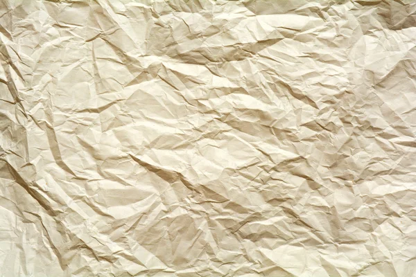 Textur av skrumpet papper. — Stockfoto