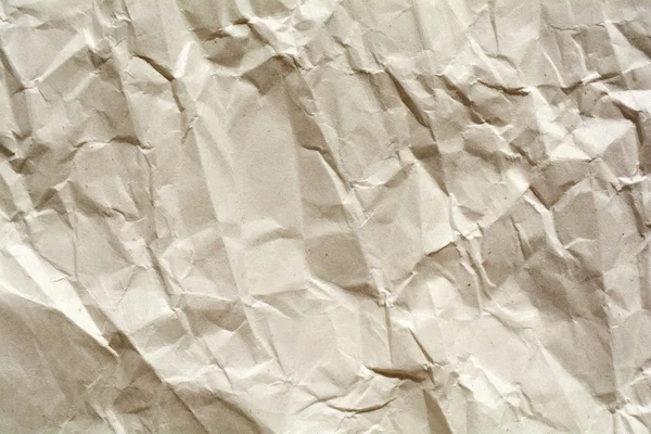 Texture du papier froissé, blanc, jaune, brun, feuille de papier gris b — Photo