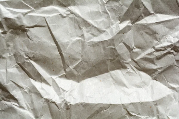 White crumpled paper for background. Brown and yellow textured g — Stock Photo, Image