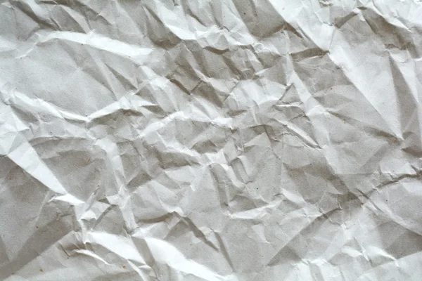 White crumpled paper for background. — Stock Photo, Image