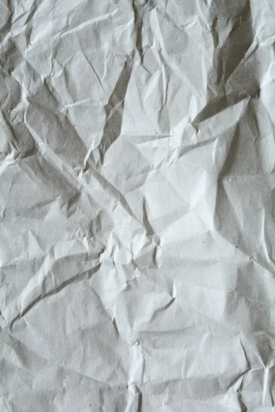 White crumpled paper for background — Stock Photo, Image