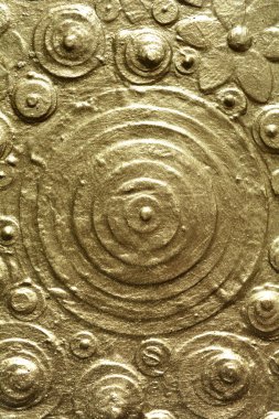 Altın dokulu çiçek arka plan