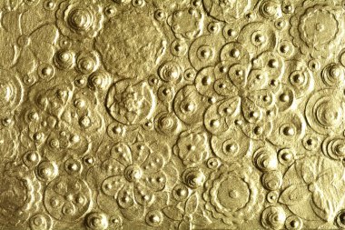 Altın çiçek arka yüzey