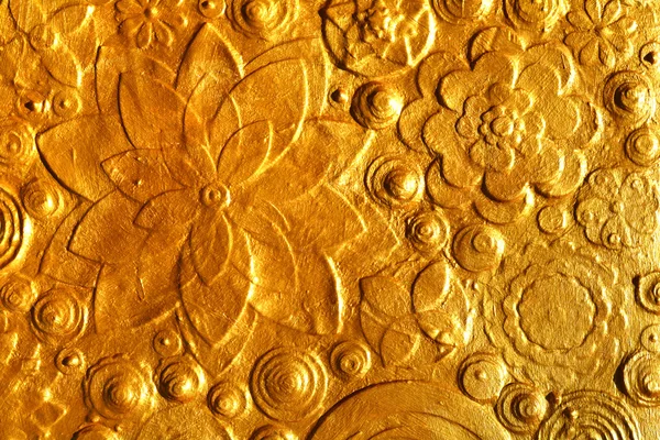 Altın çiçek arka yüzey