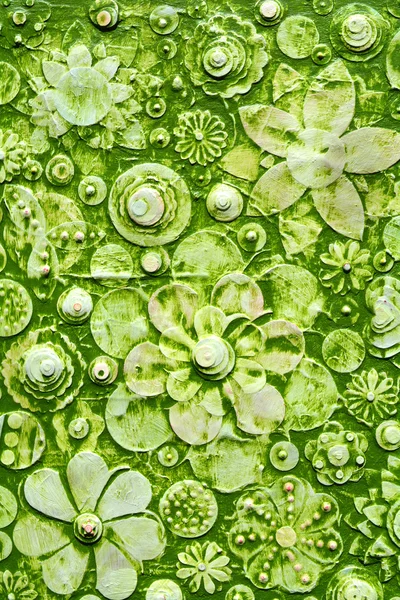 yaz yeşil hawaiian çiçek desenli