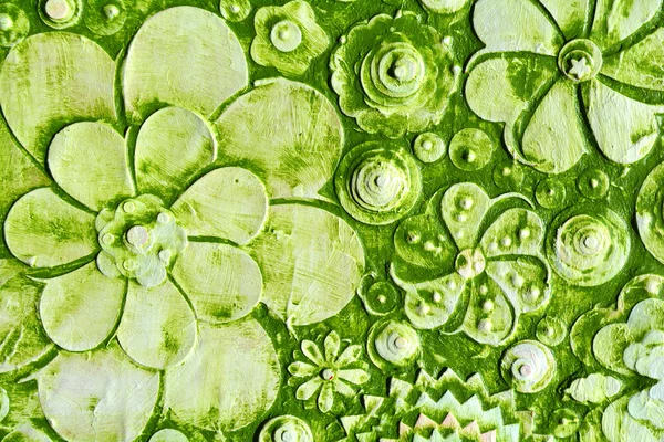 yaz yeşil hawaiian çiçek desenli