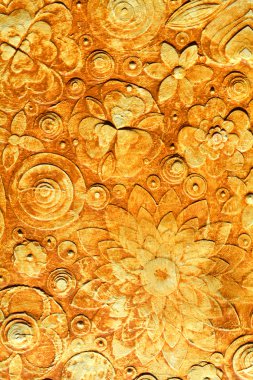 Grunge flowers, abstract background