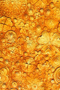 Grunge flowers, abstract background