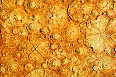 Grunge flowers, abstract background
