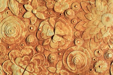 grunge flowers and plants.