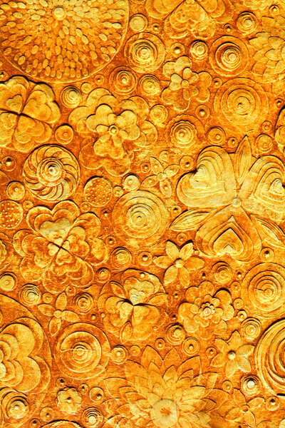 Грандиозные цветы, абстрактный фон
