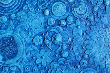 çiçek dokulu arka plan