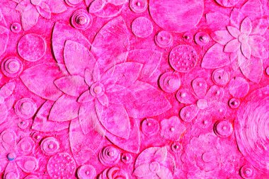 Mix of summer red and rose,