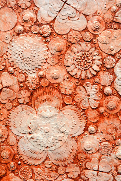 Абстрактная гранжевая акриловая живопись на холсте
,