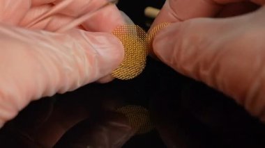 Stem Kit Brass ekranlarıyla Fentanyl tüten pipo filtresi yapıyorum. Güvenli sigara içilmesine veya Fentanil, Kokain, Kristal meth veya Crack Kokain kullanımına hazırlık.