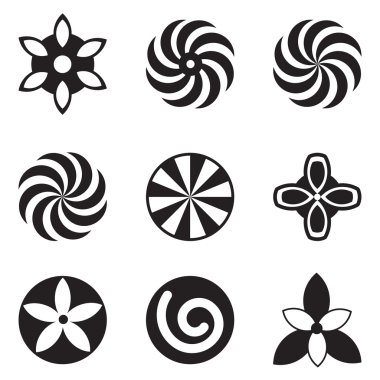 Küme simgesi çiçek