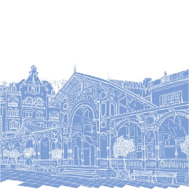 Karlovy Vary, Carlsbad, the famous spa city,