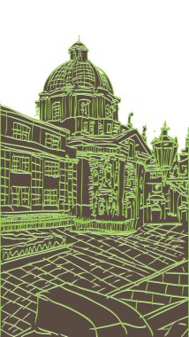 Prag şehir, Çek Cumhuriyeti.