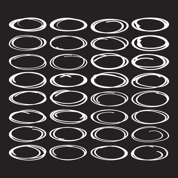 Vector set oval circles ⬇ Vector Image by © goldenshrimp Vector Stock