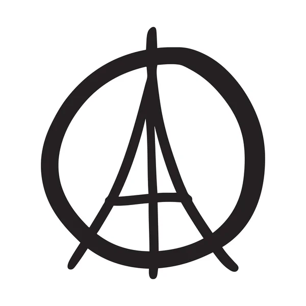 France, Paris, symbol — 图库矢量图片