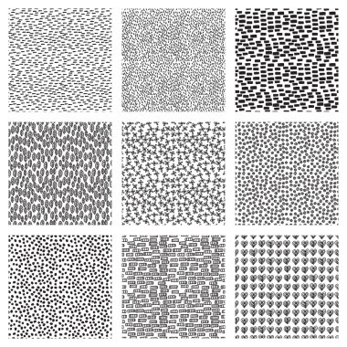 Soyut doku arka planlar kümesi.