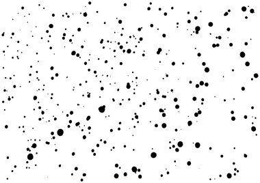 Splatter background. Black calligraphy ink splats.