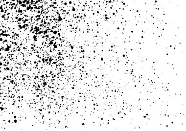 Splatter background. Black calligraphy ink splats.