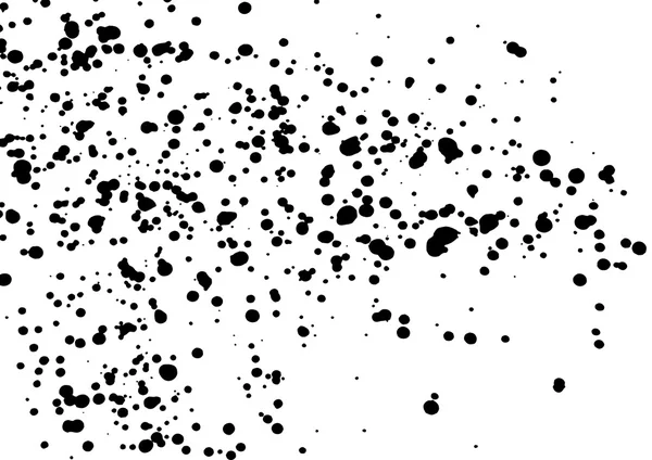 Recouvrement de poussière, grunge de détresse texture vectorielle de grain sale . — Image vectorielle