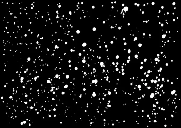 Nieve aislada, cayendo imitación de nieve. Soplar textura de nieve . — Vector de stock