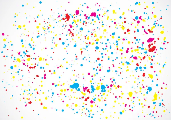 Background with many falling tiny round random confetti, glitter — Stockvector