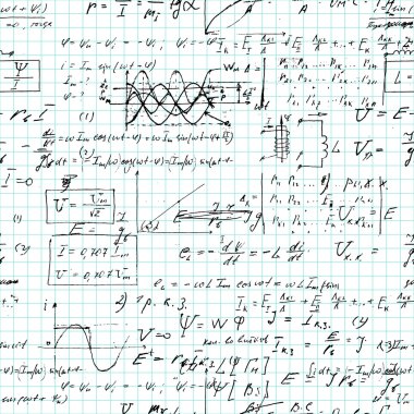 Seamless pattern, mathematical operations and elementary functions.