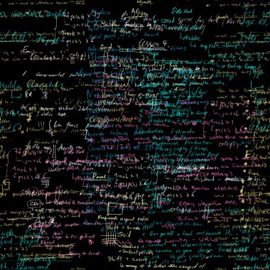 Seamless pattern with handwriting text. Calligraphic English text