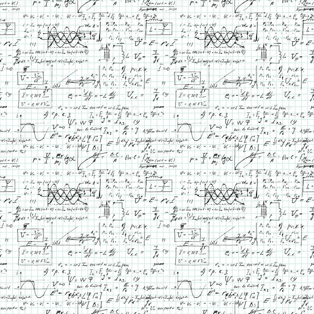 Seamless pattern, mathematical operations and elementary functions.