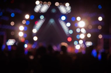 bokeh konser arka plan