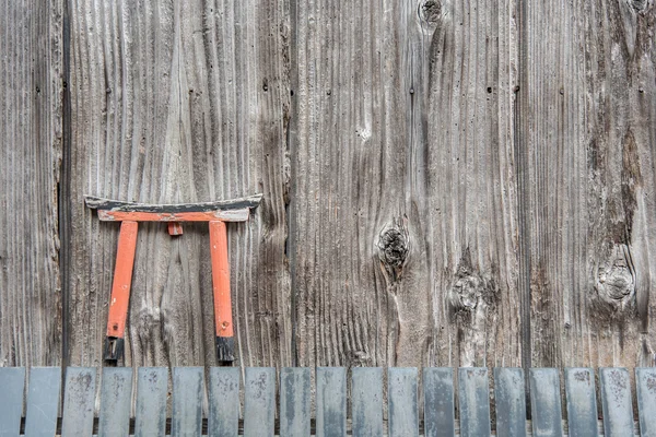 Small wooden torii gate — Stock Photo, Image