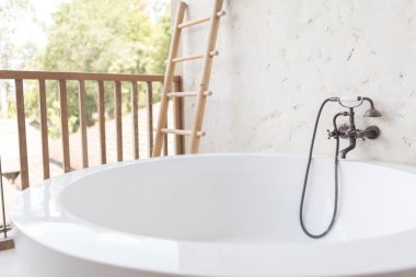 vintage tarzı musluk küvet 