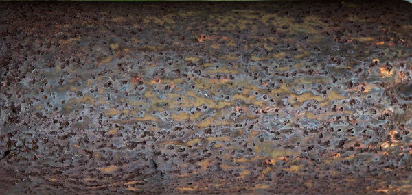 Wyblakły zardzewiały metal teksturę rdzy — Zdjęcie stockowe