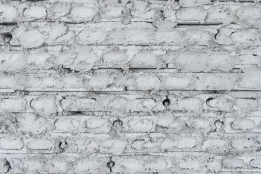 tamamlanmamış gri beton tuğla duvar