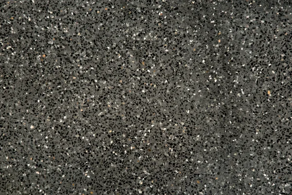 Zwarte grind steen terrazzo — Stockfoto