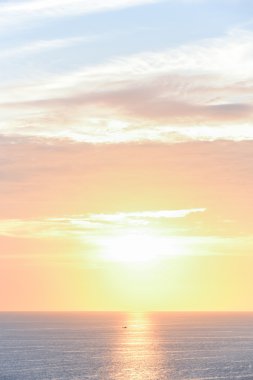 cape gün batımında