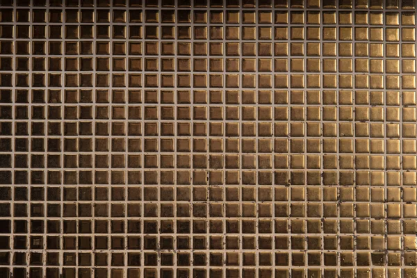 Gold tiles mosaic — Stock Photo, Image