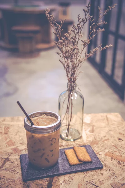 Φρέσκο και παγωμένο καφέ — Φωτογραφία Αρχείου