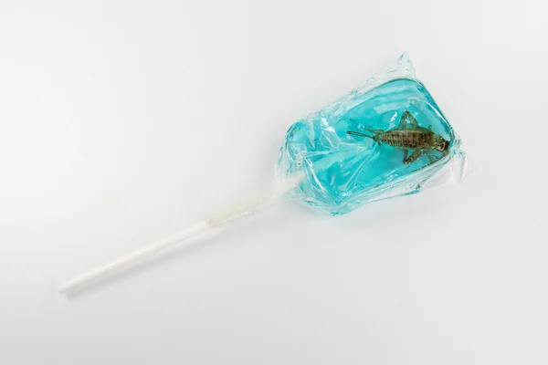 Skrämmande lollipop — Stockfoto