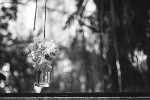 Hanging flower vase — Stock Photo, Image