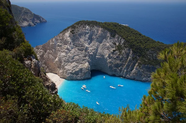 Navagio Beach Obrazy Stockowe bez tantiem