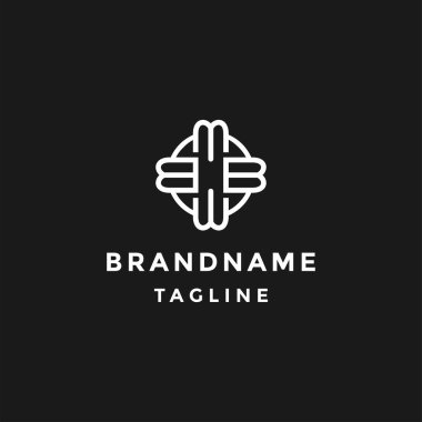 MB Harf Logo Tasarım Şablonu Vektörü