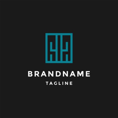 YY Logo monogram biçim tasarım şablonu izole edildi 