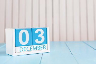 3 Aralık ayın 3. Kış zamanı. Metin için boş alan