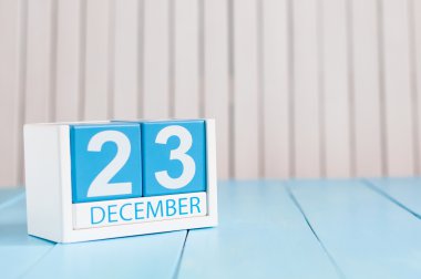 23 Aralık. Ayın 23. Kış zamanı. Metin için boş alan