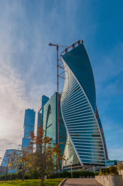 Skyscrapers Moscow-city — Stock Photo, Image